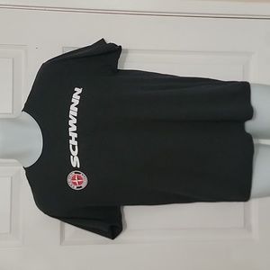 SCHWINN BICYCLES Dark Gray Short Sleeve T Shirt Size Medium